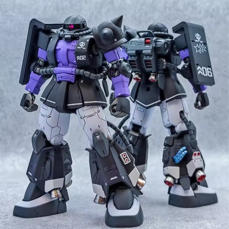 Black Sanrensei Zaku Hg 1/144  - Model Kit Zeta Gundam บทวิจารณ์และราคา