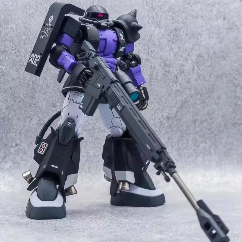 Black Sanrensei Zaku Hg 1/144  - Model Kit Zeta Gundam บทวิจารณ์และราคา