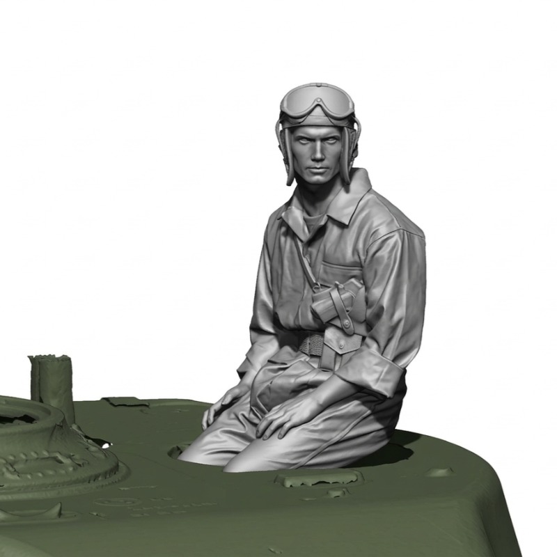 1/16 Scale Die Cast Resin Figu - Model Kit Ww2 บทวิจารณ์และราคา