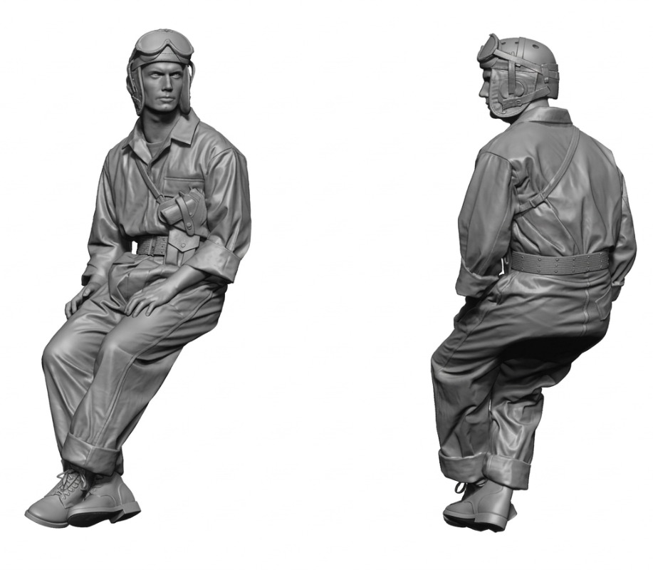 1/16 Scale Die Cast Resin Figu - Model Kit Ww2 บทวิจารณ์และราคา