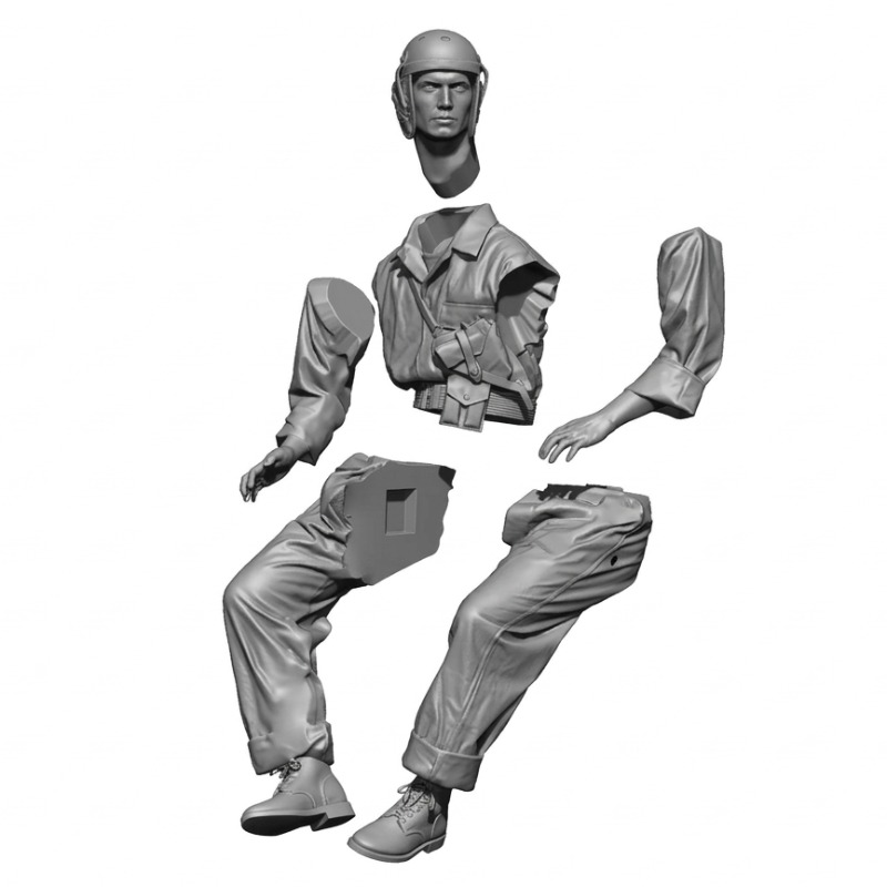 1/16 Scale Die Cast Resin Figu - Model Kit Ww2 บทวิจารณ์และราคา