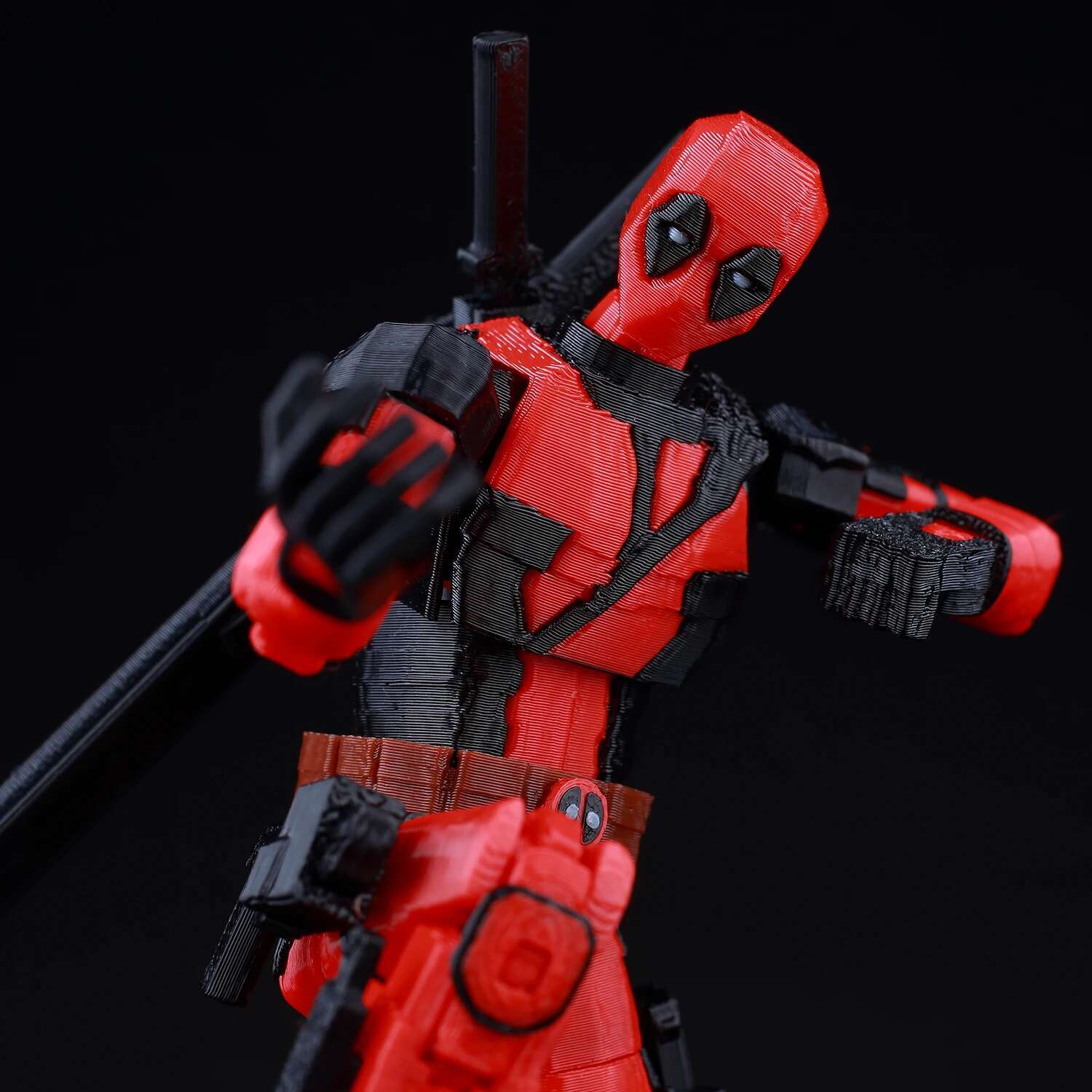 9L3D Printed Deadpool Wolverin - Model Kit Deadpool บทวิจารณ์และราคา