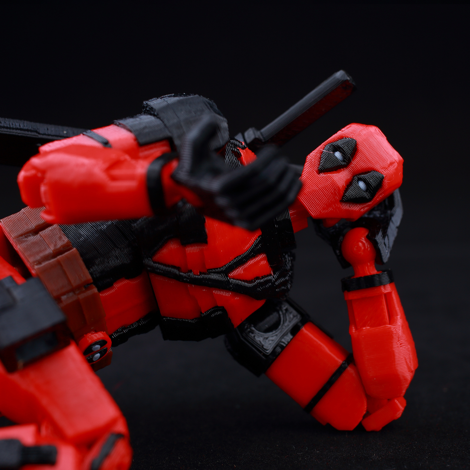 9L3D Printed Deadpool Wolverin - Model Kit Deadpool บทวิจารณ์และราคา