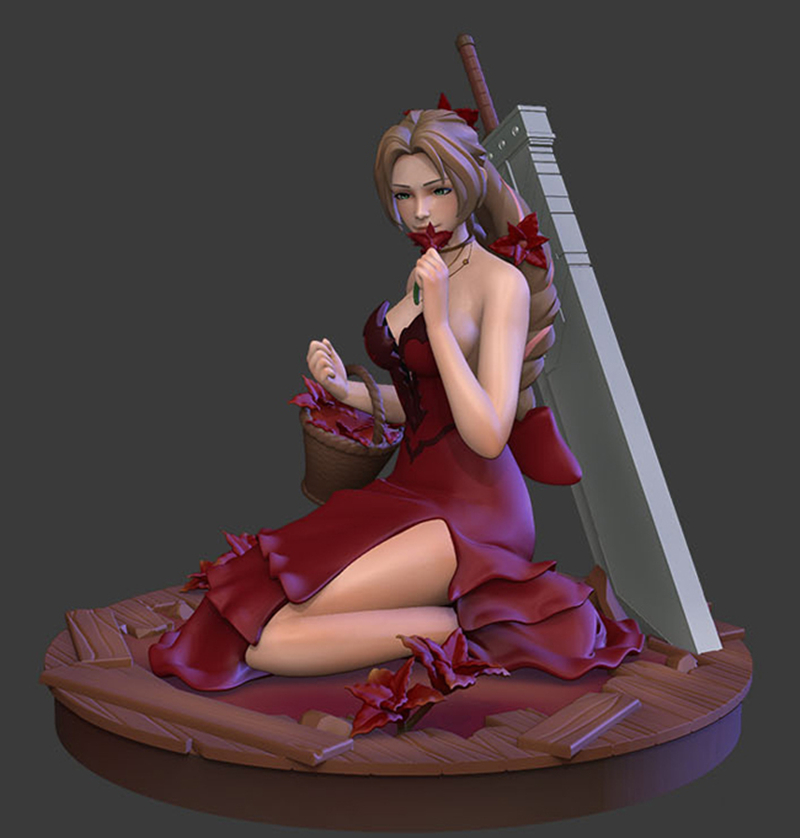 Resin Figure Kit  Aerith Gains - Model Kit Medabots บทวิจารณ์และราคา