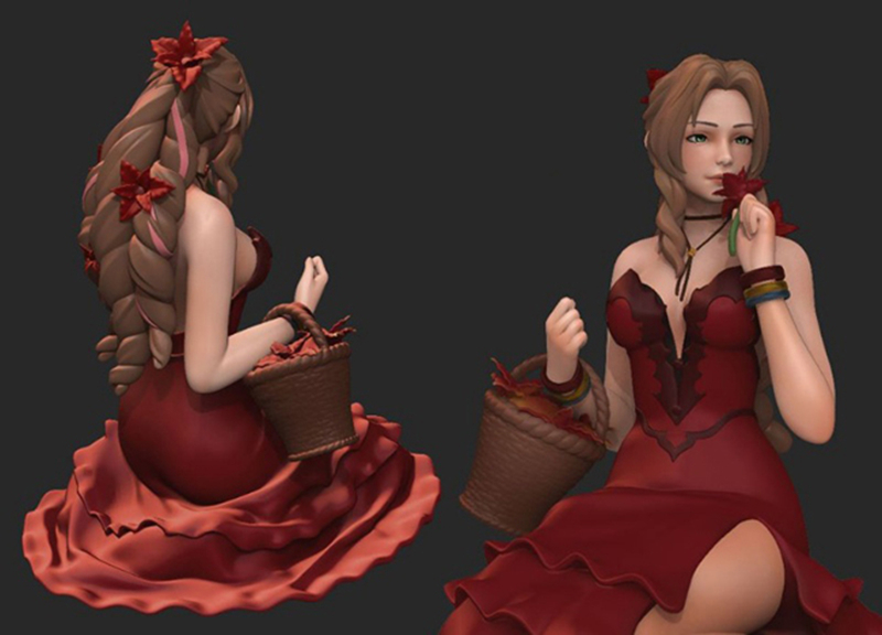 Resin Figure Kit  Aerith Gains - Model Kit Medabots บทวิจารณ์และราคา