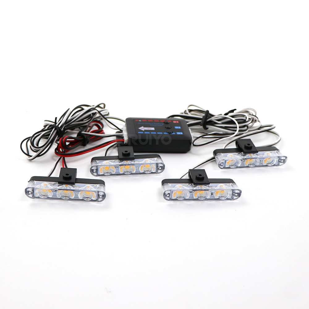 4x 3 LED Grill Car LED Strobe  - Model Kit Led บทวิจารณ์และราคา