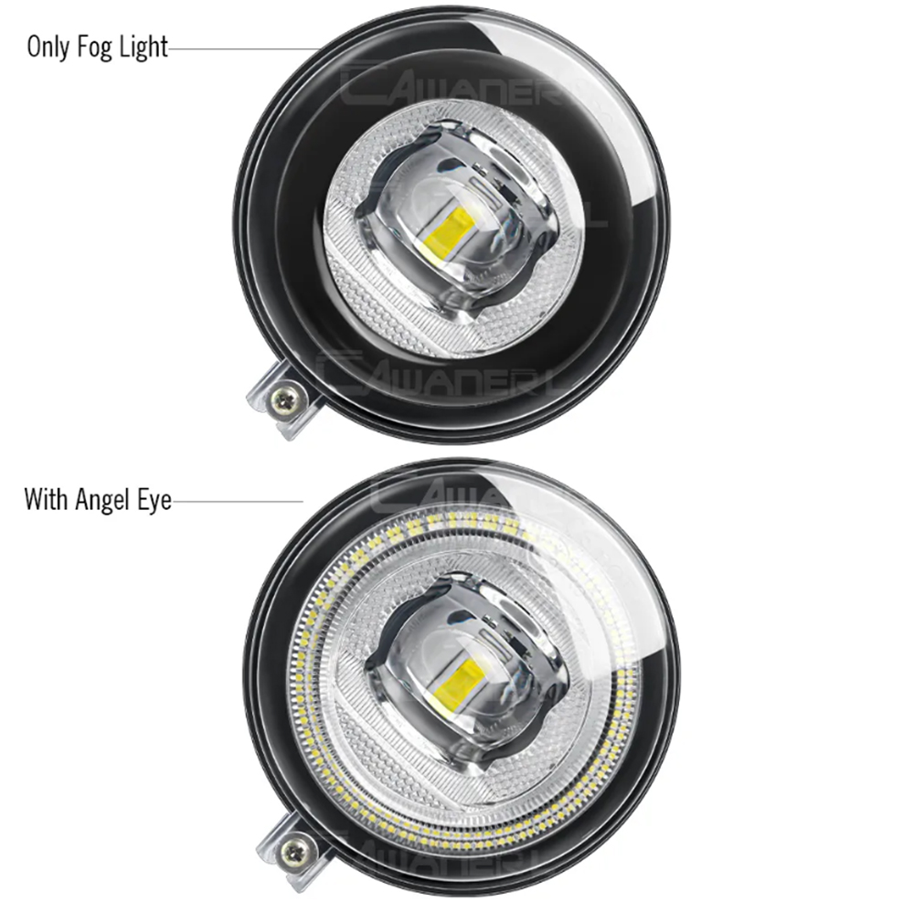 2 Pieces 9005 H10 LED Angel Ey - Model Kit Jeep บทวิจารณ์และราคา